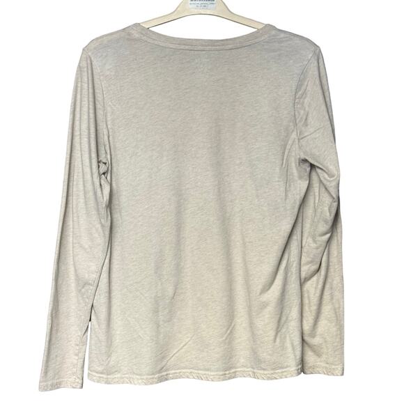 Unbranded long sleeve tee crew Napa California wine country gray women’s large - Picture 2 of 3